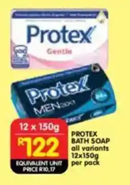 Shoprite Protex bath soap all variants offer