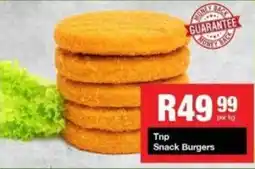 Take 'n Pay Tnp Snack Burgers offer