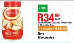 Take 'n Pay Nola Mayonnaise offer