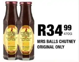 Take 'n Pay Mrs balls chutney original only offer