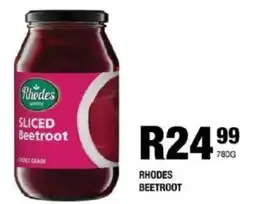 Take 'n Pay Rhodes Beetroot offer