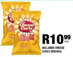 Take 'n Pay Willards cheese curls original offer
