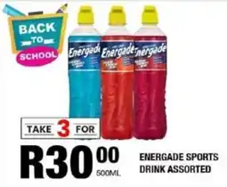 Take 'n Pay Energade sports drink assorted offer