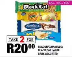 Take 'n Pay Beacon/ damascus/ black cat large bars assorted offer