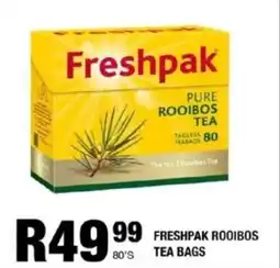 Take 'n Pay Freshpak rooibos tea bags offer