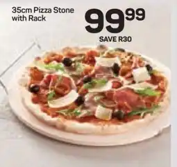 Pick n Pay Hypermarket 35cm Pizza Stone with Rack offer