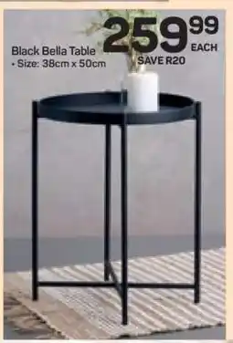 Pick n Pay Hypermarket Black Bella Table offer
