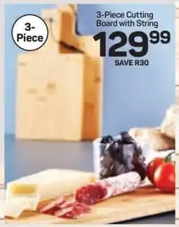 Pick n Pay Hypermarket 3-Piece Cutting Board with String offer