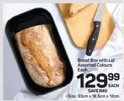 Pick n Pay Hypermarket Bread Box with Lid offer