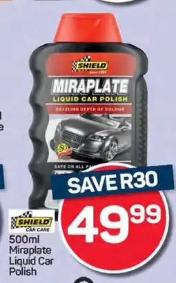 Pick n Pay Hypermarket Miraplate Liquid Car Polish offer