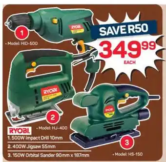 Pick n Pay Hypermarket Ryobi Tools offer