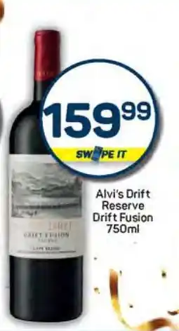 Pick n Pay Alvi's Drift Reserve Drift Fusion 750ml offer