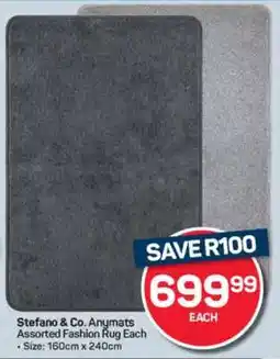 Pick n Pay Hypermarket Stefano & Co. Anymats Assorted Fashion Rug offer