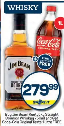 Pick n Pay Jim Beam Kentucky Straight Bourbon Whiskey 750ml offer