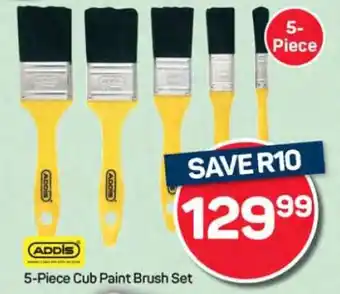 Pick n Pay Hypermarket 5-Piece Cub Paint Brush Set offer