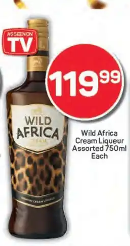 Pick n Pay Wild Africa Cream Liqueur Assorted 750ml Each offer
