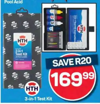 Pick n Pay Hypermarket HTH 3-in-1 Test Kit offer