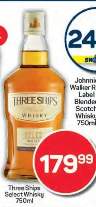 Pick n Pay Three Ships Select Whisky 750ml offer