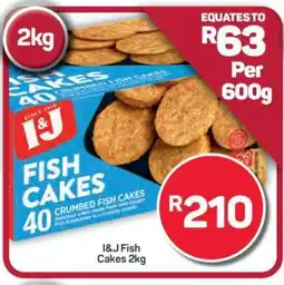 Pick n Pay Hypermarket I&J Fish Cakes 2kg offer