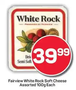 Pick n Pay Fairview White Rock Soft Cheese Assorted 100g Each offer