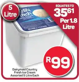 Pick n Pay Hypermarket Dairymaid Country Fresh Ice Cream offer
