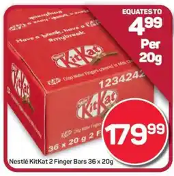 Pick n Pay Hypermarket Nestlé KitKat 2 Finger Bars 36 x 20g offer