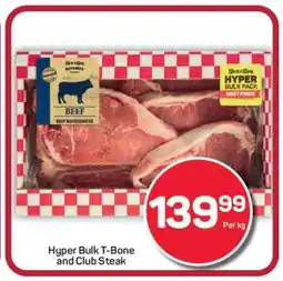 Pick n Pay Hypermarket Hyper Bulk T-Bone and Club Steak offer