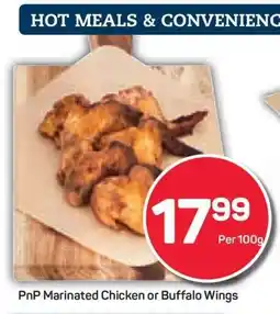Pick n Pay PnP Marinated Chicken or Buffalo Wings offer
