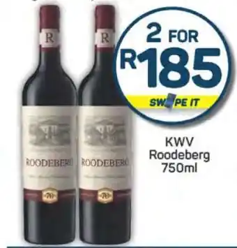 Pick n Pay KWV Roodeberg 750ml offer