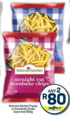 Pick n Pay Natures Garden Frying or Ovenbake Chips offer