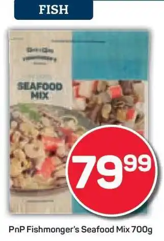 Pick n Pay PnP Fishmonger's Seafood Mix 700g offer