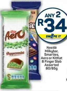 Pick n Pay Nestlé Milkybar, Smarties, Aero or KitKat offer