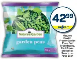 Pick n Pay Natures Garden Frozen Vegetables offer