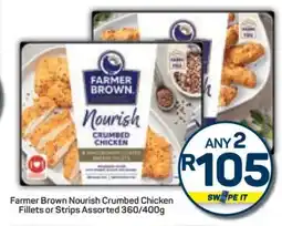 Pick n Pay Farmer Brown Nourish Crumbed Chicken offer