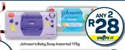 Pick n Pay Johnson's Baby Soap Assorted 175g offer