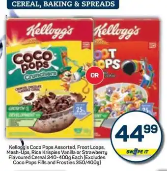 Pick n Pay Kellogg's Cereal offer
