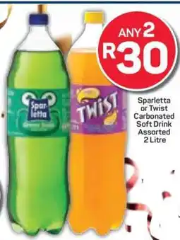 Pick n Pay Sparletta or Twist Carbonated Soft Drink offer