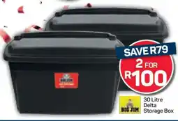 Pick n Pay 30 Litre Delta Storage Box offer
