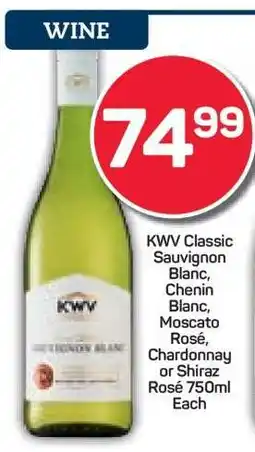 Pick n Pay KWV Classic Wines offer