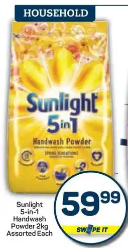 Pick n Pay Sunlight 5-in-1 Handwash Powder 2kg offer