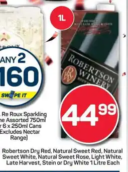 Pick n Pay Robertson Winery 1L offer