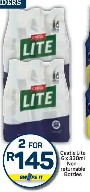 Pick n Pay Castle Lite offer