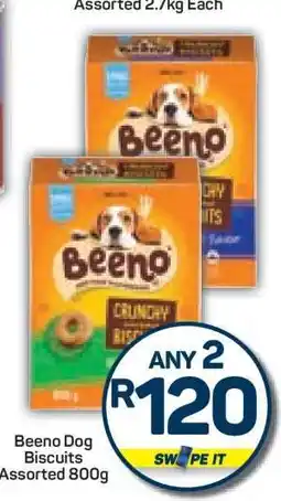 Pick n Pay BEENO Dog Biscuits offer