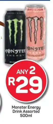 Pick n Pay Monster Energy Drink Assorted 500ml offer