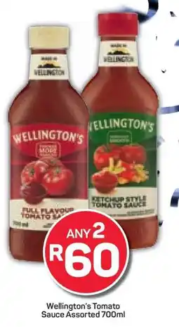 Pick n Pay Wellington's Tomato Sauce Assorted 700ml offer