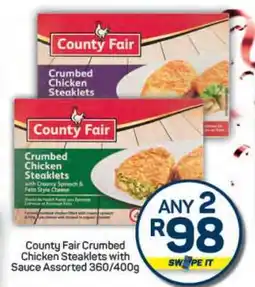 Pick n Pay County Fair Crumbed Chicken Steaklets offer