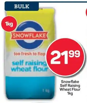 Pick n Pay Snowflake Self Raising Wheat Flour 1kg offer