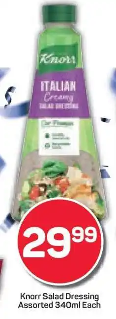 Pick n Pay Knorr Salad Dressing Assorted offer