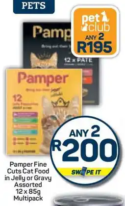 Pick n Pay Pamper Fine Cuts Cat Food offer