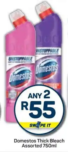Pick n Pay Domestos Thick Bleach Assorted 750ml offer